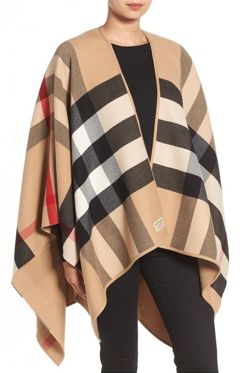 burberry poncho review|burberry poncho nordstrom.